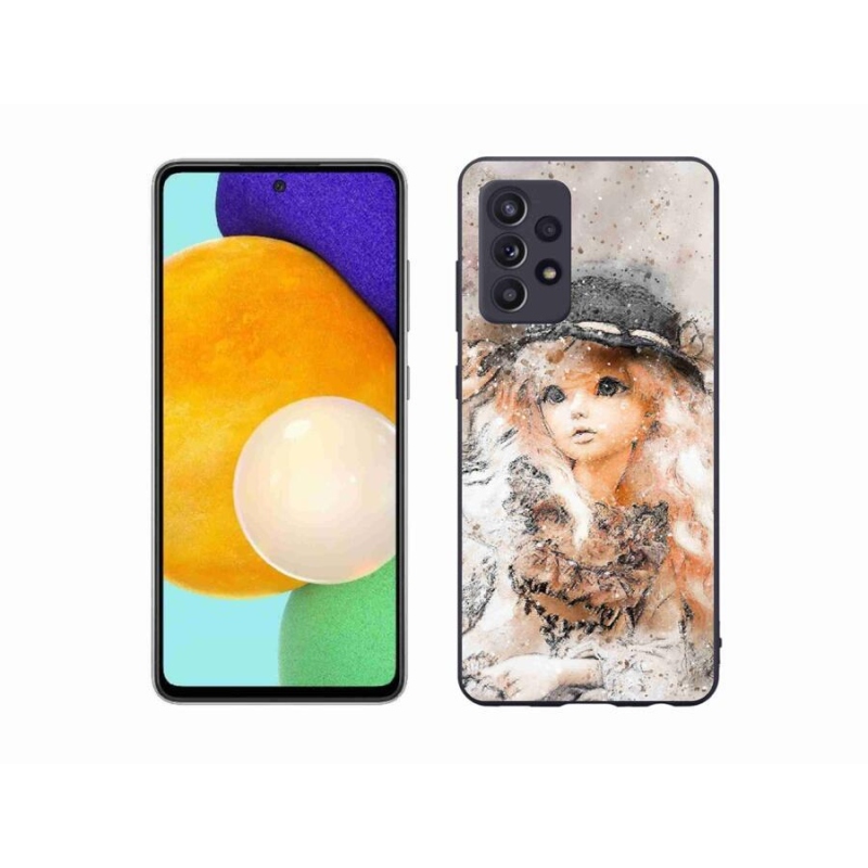 Zselés borítás mmCase Samsung Galaxy A52/A52 5G - kalapos lányhoz