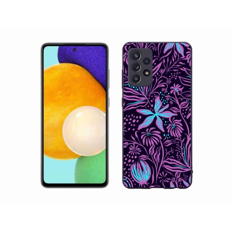Zselés borítás mmCase Samsung Galaxy A52/A52 5G - virágok 2