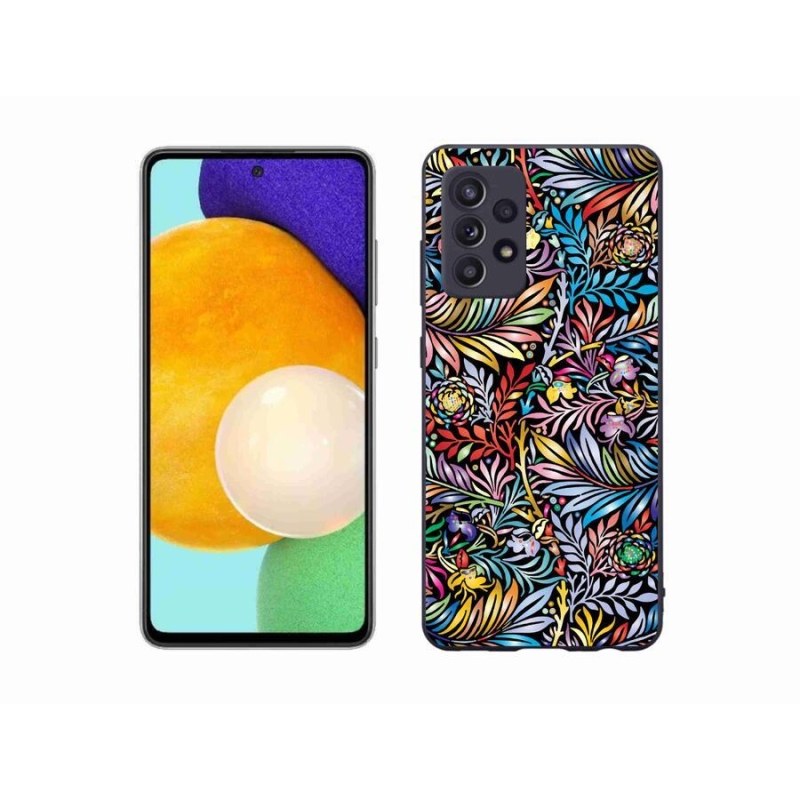 Gél borító mmCase Samsung Galaxy A52/A52 5G - virágok 5