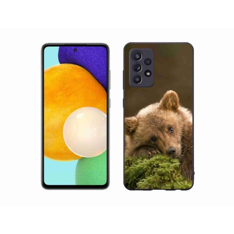 Zselés borítás mmCase Samsung Galaxy A52/A52 5G - medve