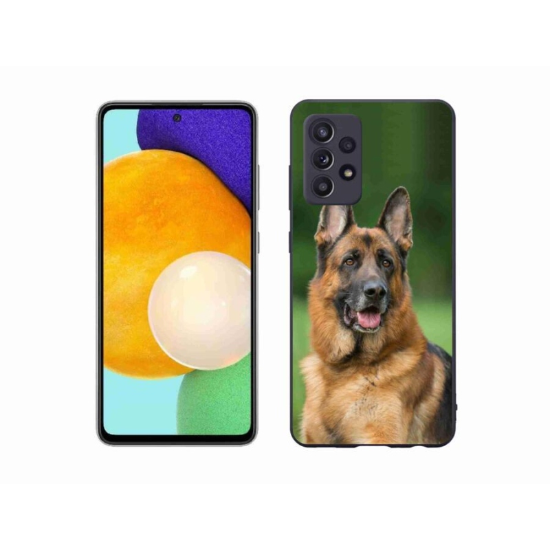 Zselés borítás mmCase Samsung Galaxy A52/A52 5G - Német juhászkutya számára