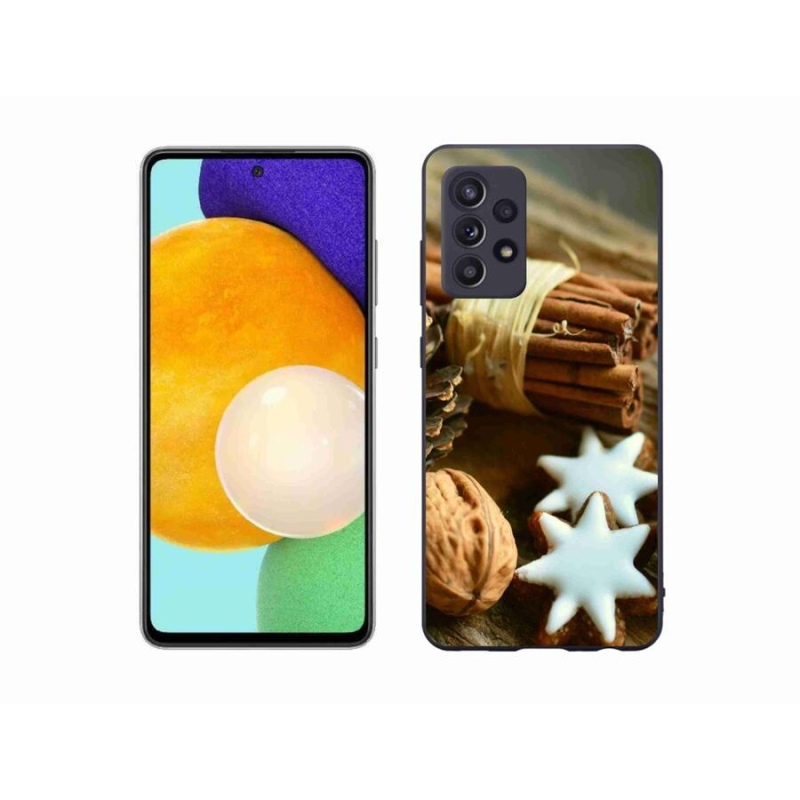 Gél borítás mmCase Samsung Galaxy A52/A52 5G - fahéj és mézeskalács - Samsung Galaxy A52/A52 5G - fahéj és mézeskalács