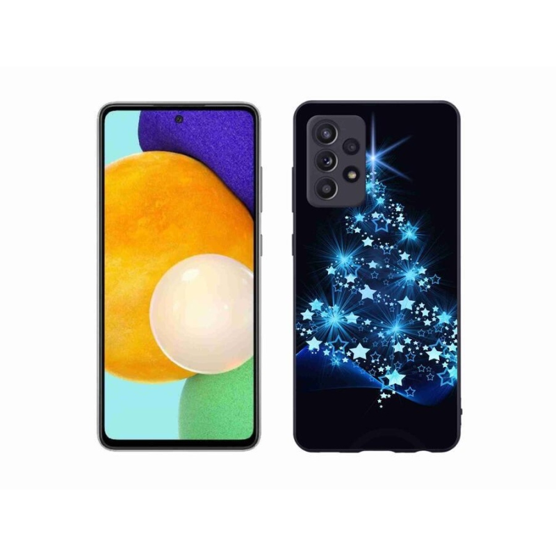 Gél borítás mmCase Samsung Galaxy A52/A52 5G - karácsonyfa