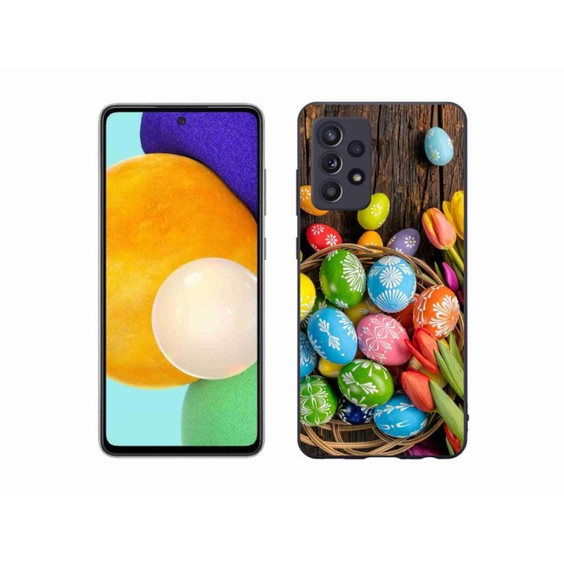 Zselés borítás mmCase Samsung Galaxy A52/A52 5G - Húsvéti tojás