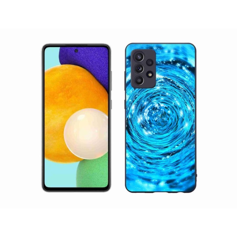 Gél borítás mmCase Samsung Galaxy A52/A52 5G - water vortex - Samsung Galaxy A52/A52 5G - vízörvény