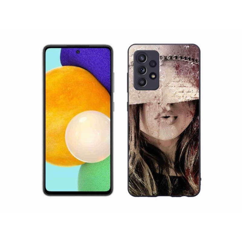 Gél védőhuzat mmCase Samsung Galaxy A52s 5G - lányhoz