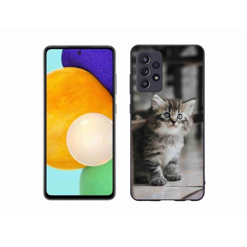 Zselés borítás mmCase Samsung Galaxy A52s 5G - cica