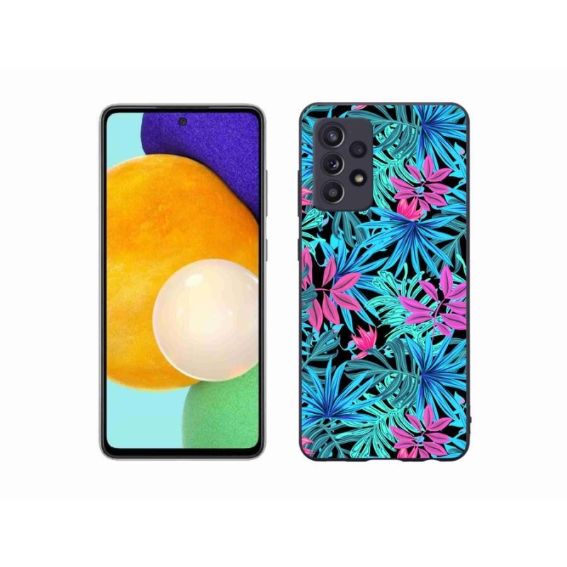 Gél borítás mmCase Samsung Galaxy A52s 5G - virágok 3