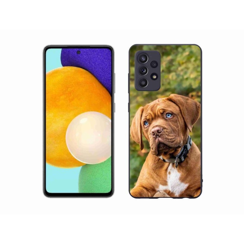 Zselés borítás mmCase Samsung Galaxy A52s 5G - kölyökkutyakékhez