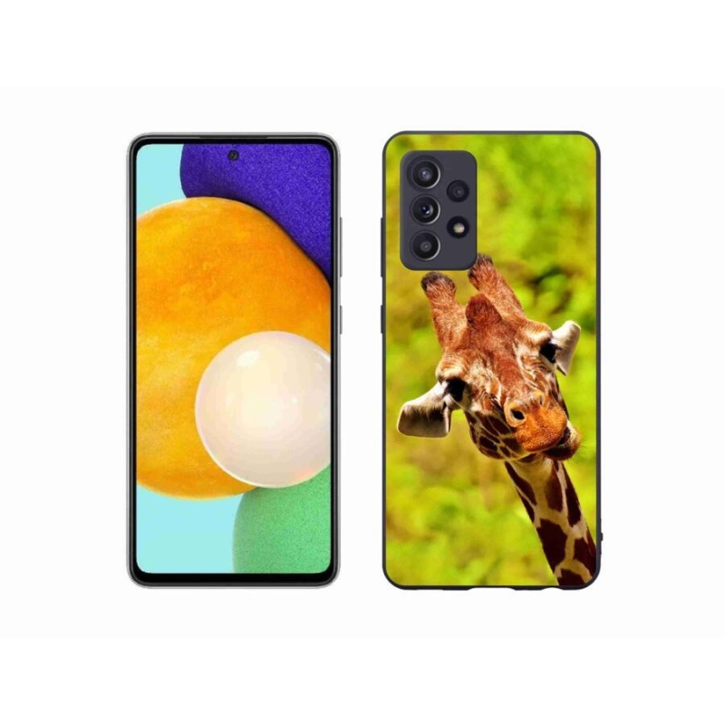 Zselés borítás mmCase Samsung Galaxy A52s 5G - zsiráf