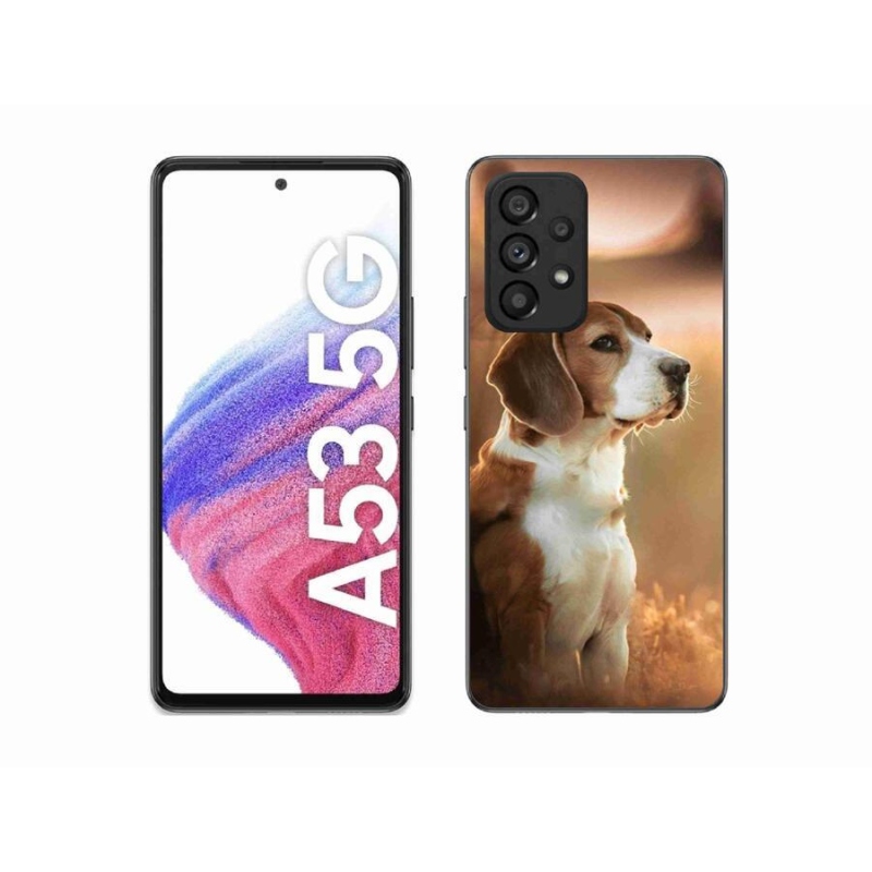 Gél védőburkolat mmCase Samsung Galaxy A53 5G - bézs színben