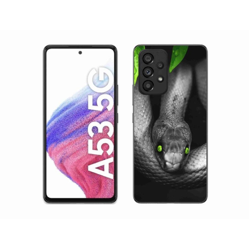 Zselés borítás mmCase Samsung Galaxy A53 5G - kígyó