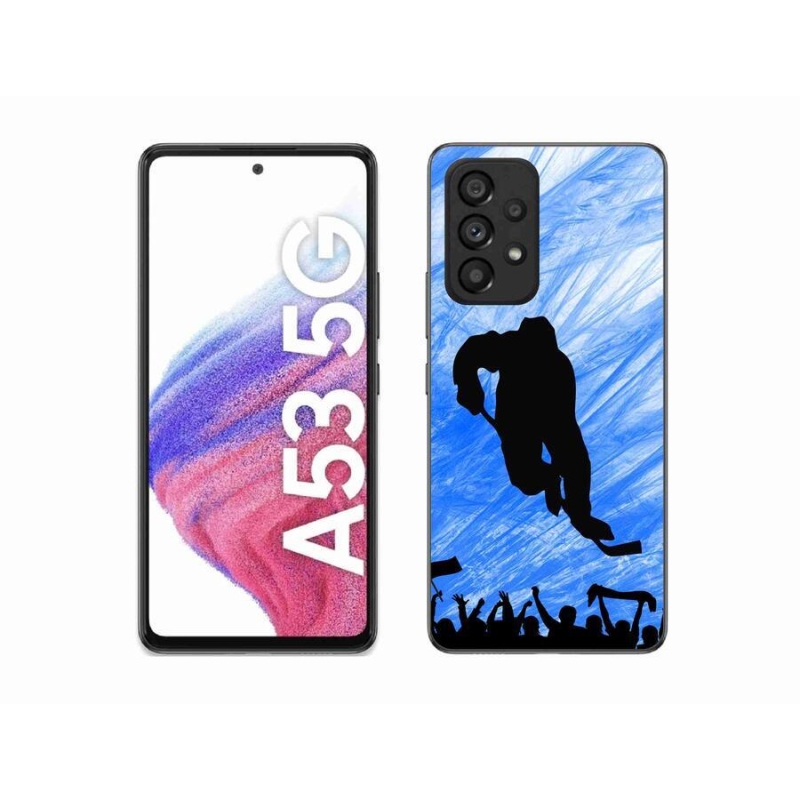 Gél borítás mmCase Samsung Galaxy A53 5G - hokijátékos számára