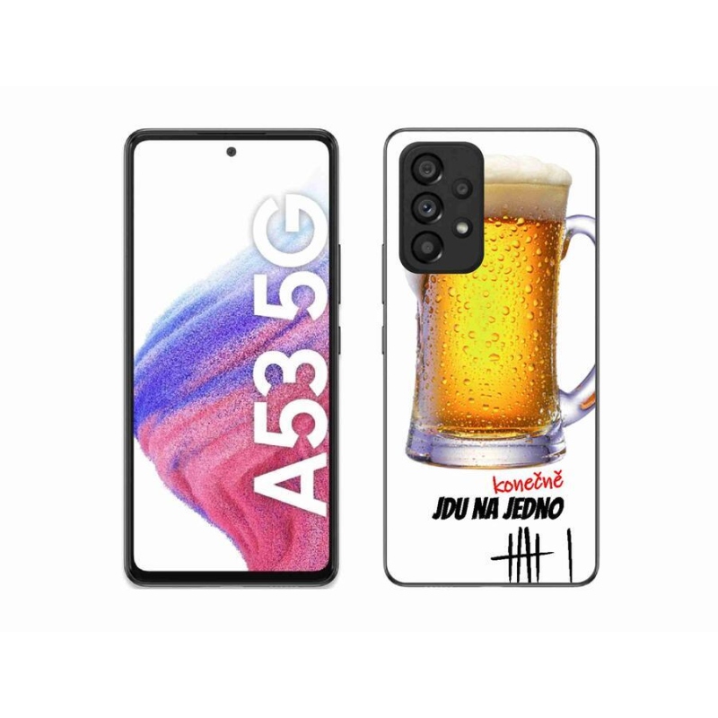 Gél borító mmCase Samsung Galaxy A53 5G - Megyek az egyikhez