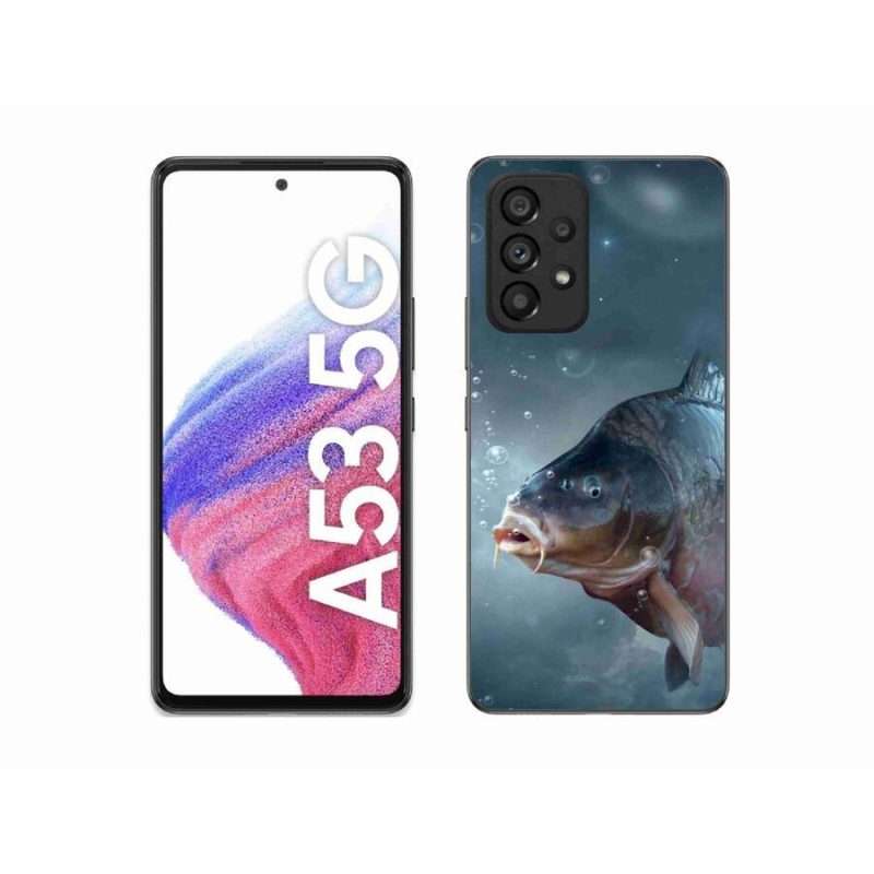 Gél borítás mmCase Samsung Galaxy A53 5G - ponty és buborékok