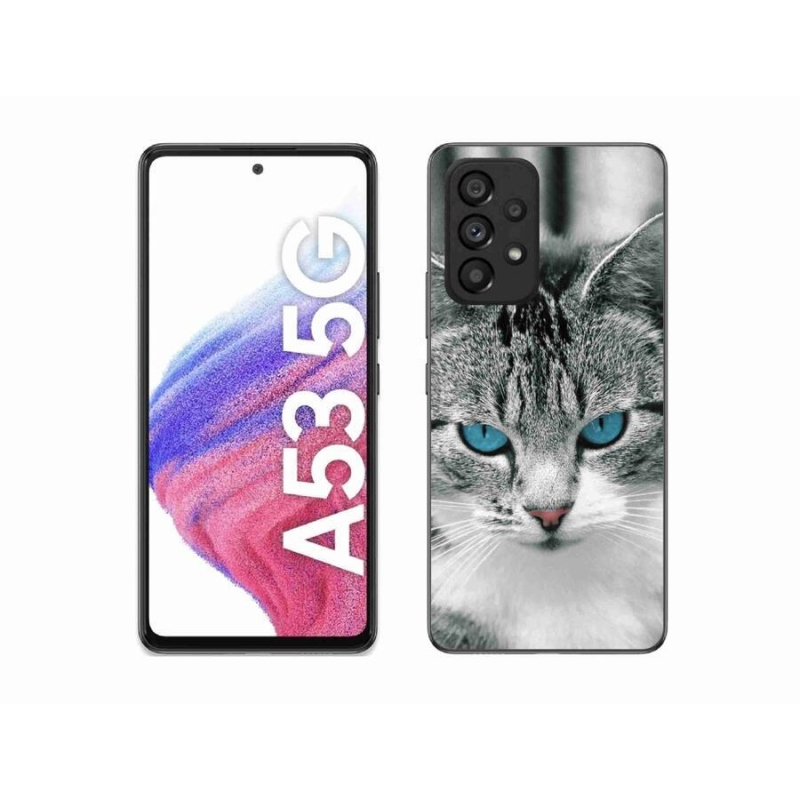Zselés borítás mmCase Samsung Galaxy A53 5G - macskaszem 1