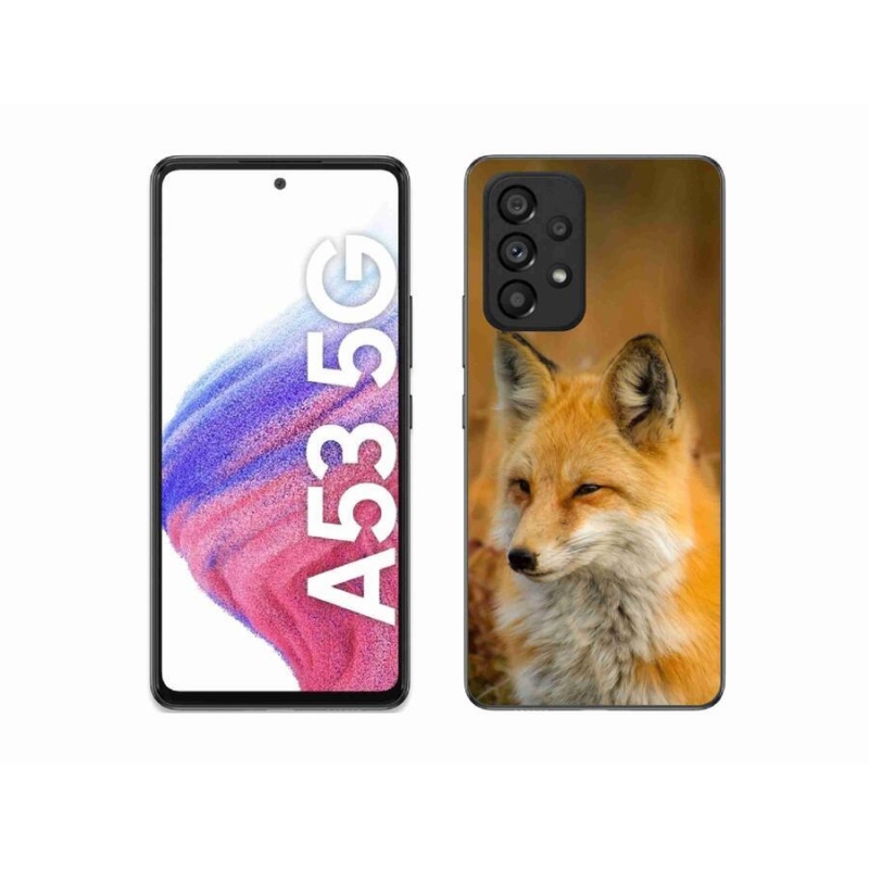 Zselés borítás mmCase Samsung Galaxy A53 5G - róka