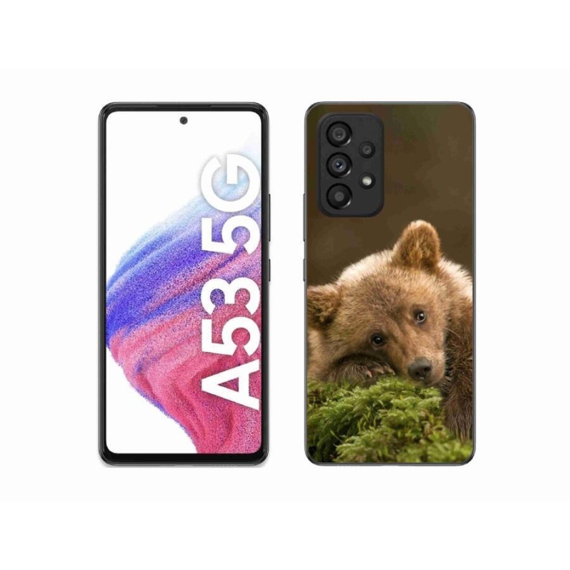 Zselés borítás mmCase Samsung Galaxy A53 5G - medve