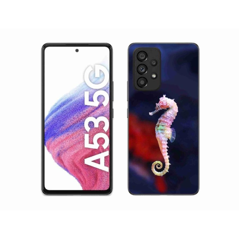 Zselés borítás mmCase Samsung Galaxy A53 5G - csikóhalakhoz