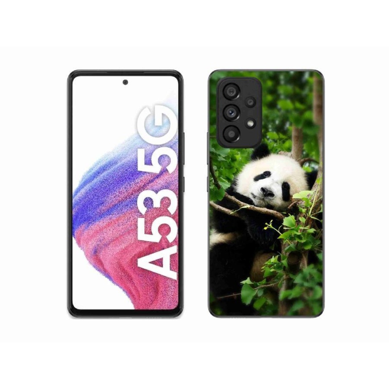 Zselés borítás mmCase Samsung Galaxy A53 5G - panda