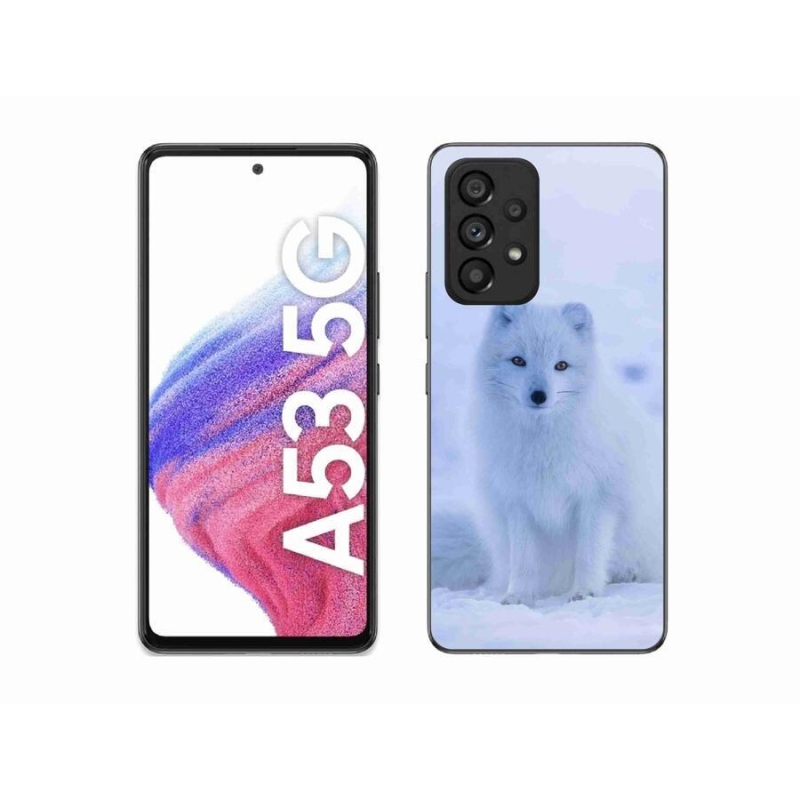 Zselés borítás mmCase Samsung Galaxy A53 5G - polár róka