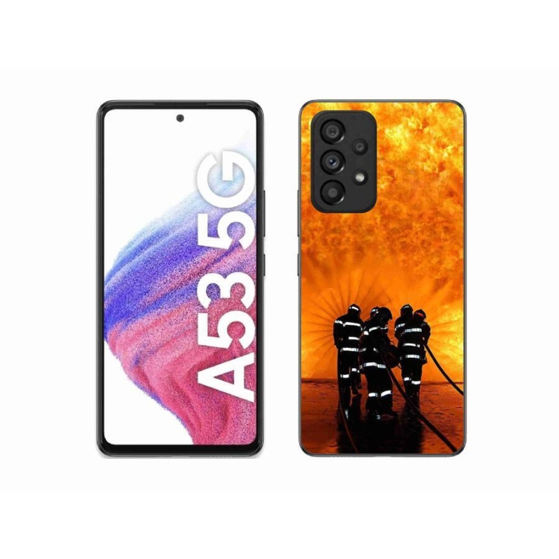 Gél védőburkolat mmCase Samsung Galaxy A53 5G - tűz