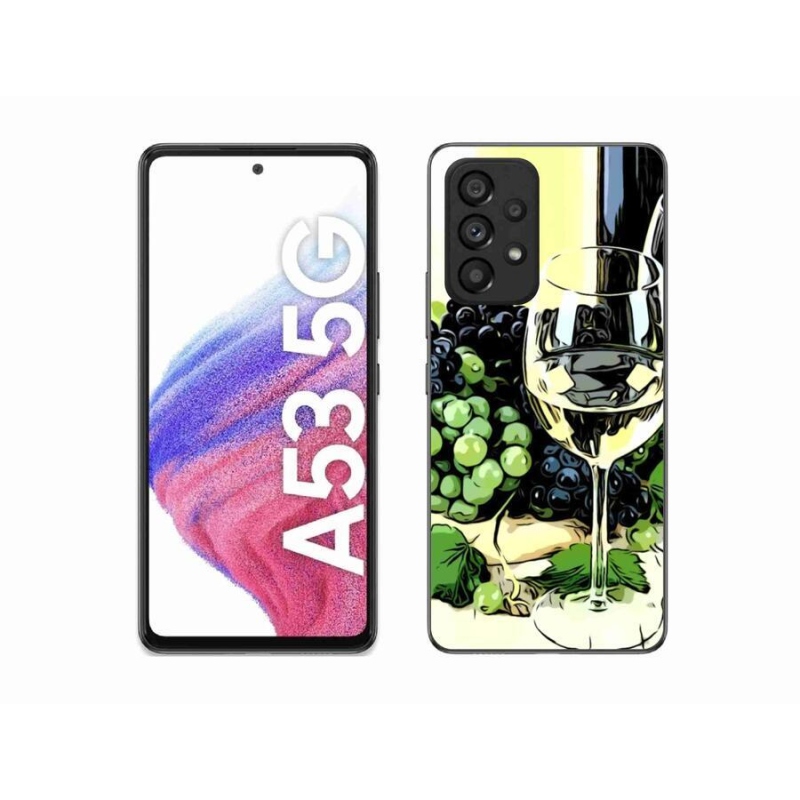 Gél borítás mmCase Samsung Galaxy A53 5G - pohár borhoz