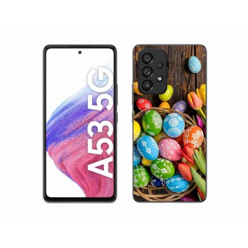 Gél borítás mmCase Samsung Galaxy A53 5G - Húsvéti tojás