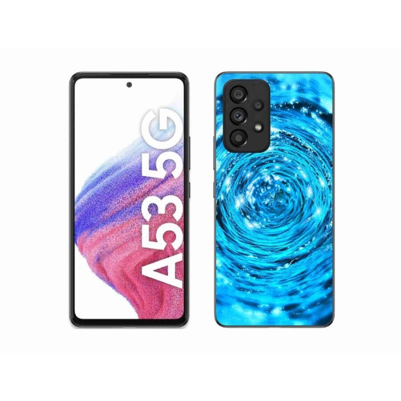 Gél borítás mmCase Samsung Galaxy A53 5G - vízörvény - Samsung Galaxy A53 5G - vízörvény