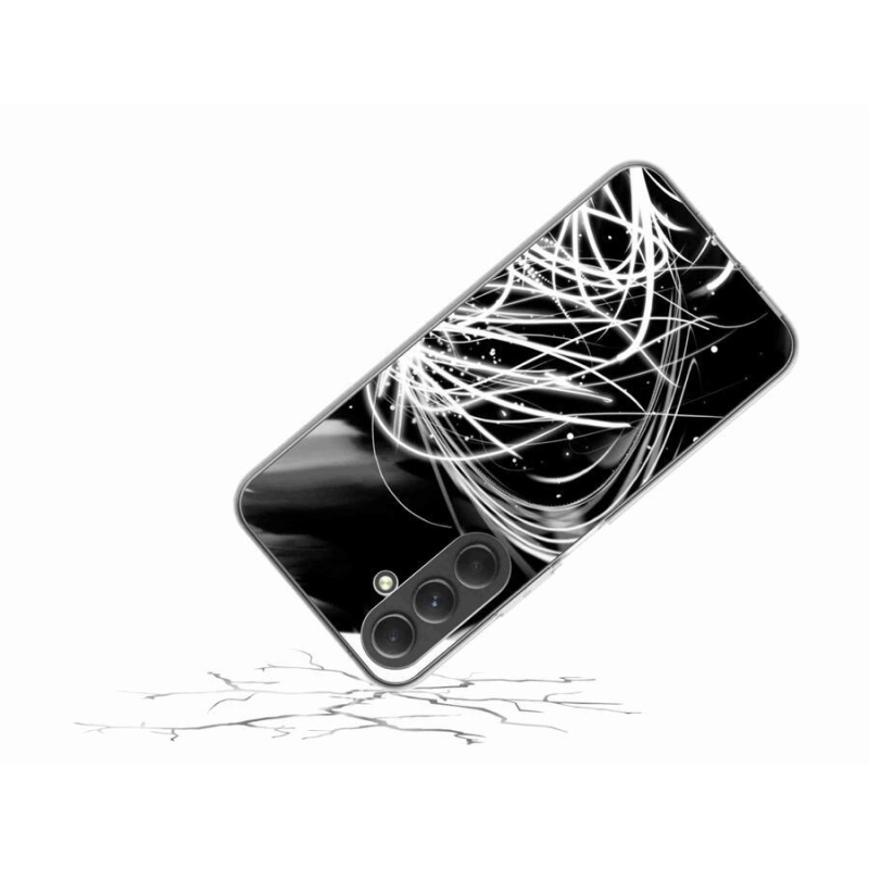 Gél védőburkolat mmCase Samsung Galaxy A54 5G - absztrakt 2