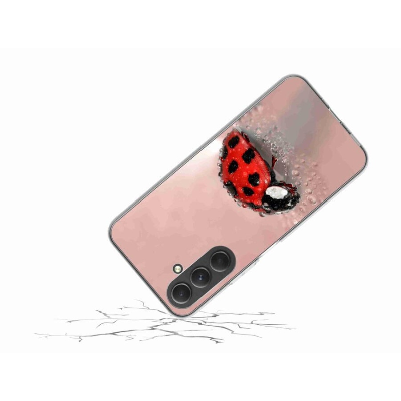 Zselés borítás mmCase Samsung Galaxy A54 5G - katicabogárhoz