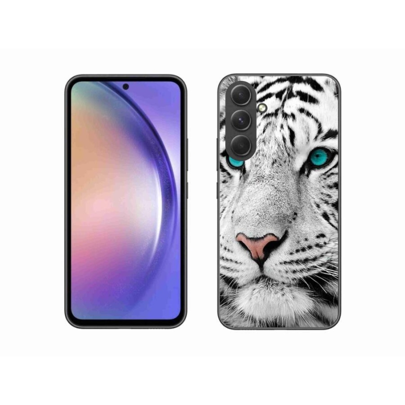 Gél védőhuzat mmCase Samsung Galaxy A54 5G - fehér tigris