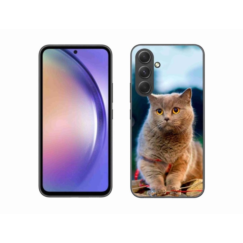 Gél védőhuzat mmCase Samsung Galaxy A54 5G - brit kék 2