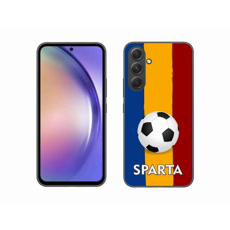 Gél védőburkolat mmCase Samsung Galaxy A54 5G - futball 1