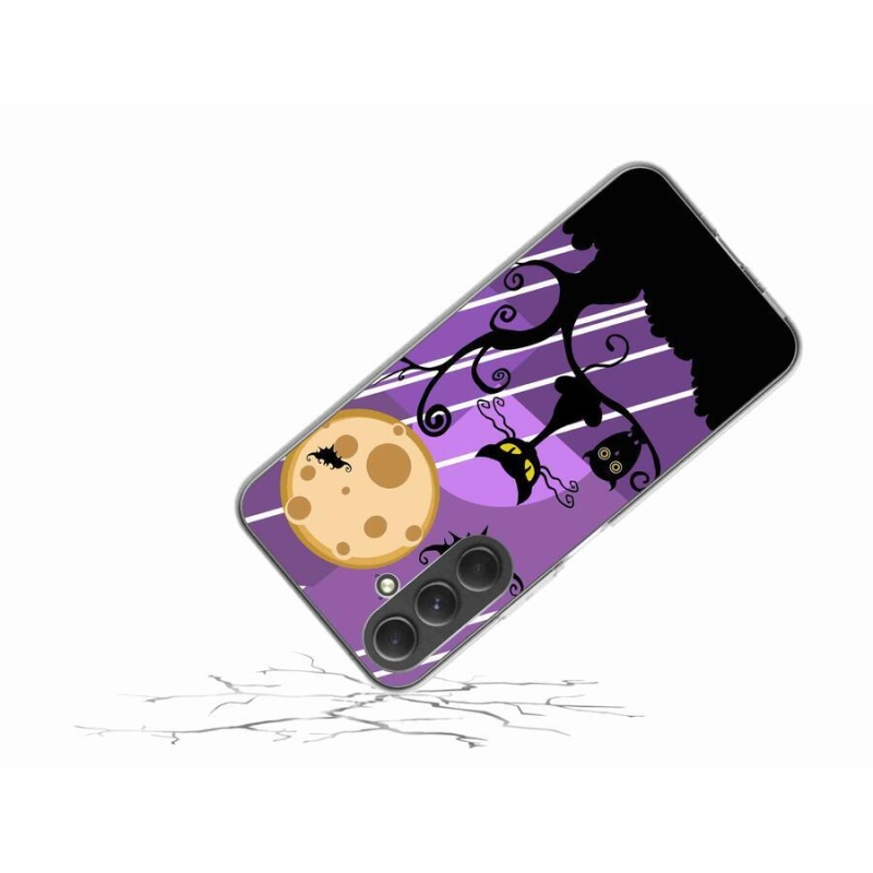 Gél borítás mmCase Samsung Galaxy A54 5G - halloween