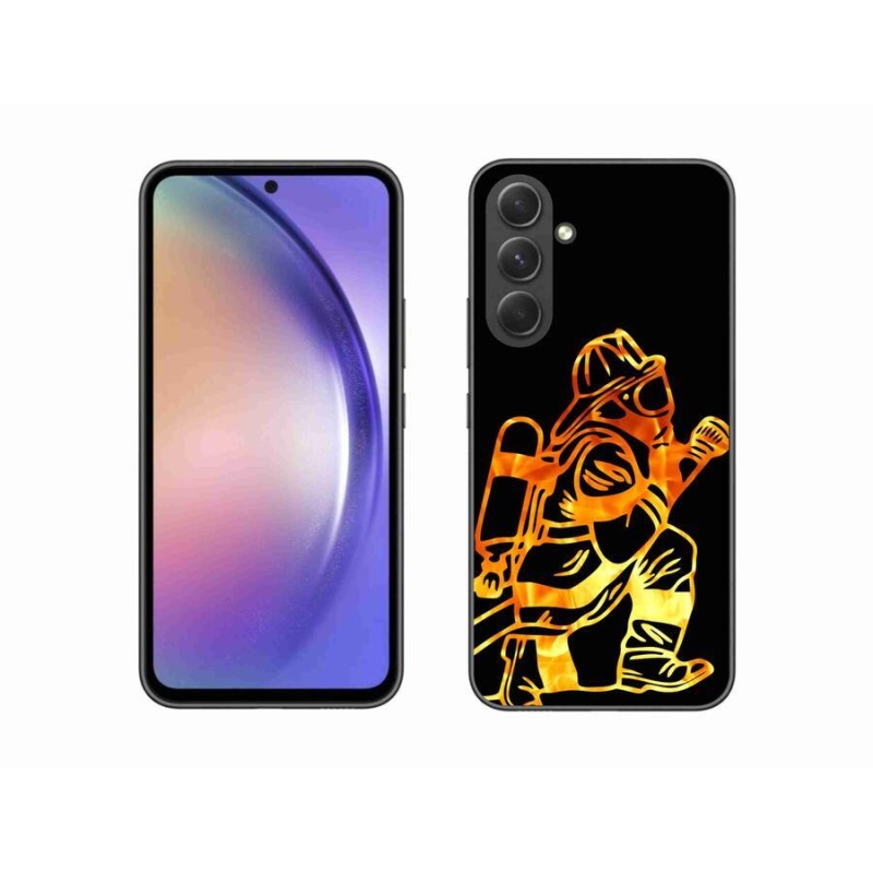 Zselés borítás mmCase Samsung Galaxy A54 5G - tűzoltó 1