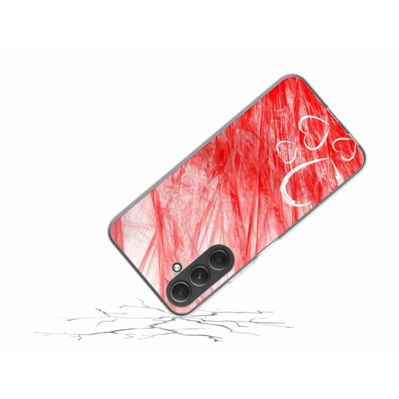 Gél védőhuzat mmCase Samsung Galaxy A54 5G - szív