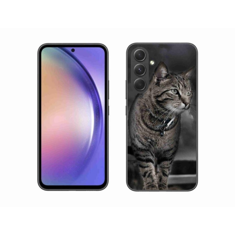 Zselés borítás mmCase Samsung Galaxy A54 5G - macska