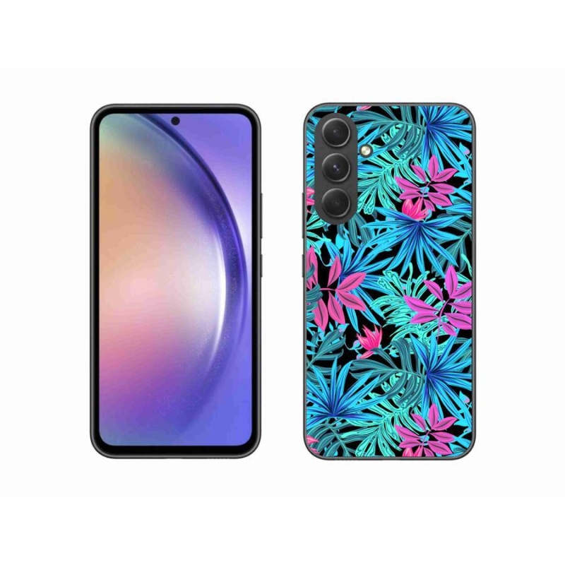 Zselés borítás mmCase Samsung Galaxy A54 5G - virágok 3