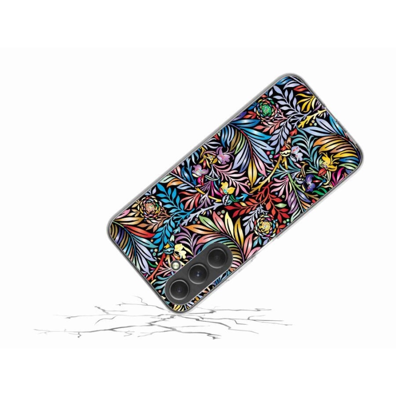 Gél borító mmCase Samsung Galaxy A54 5G - virágok 5