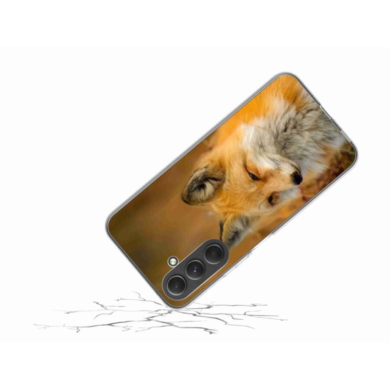 Zselés borítás mmCase Samsung Galaxy A54 5G - róka