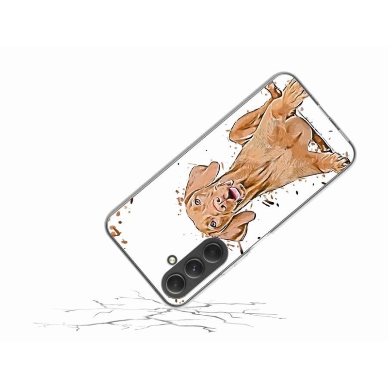 Zselés borítás mmCase Samsung Galaxy A54 5G - maďar