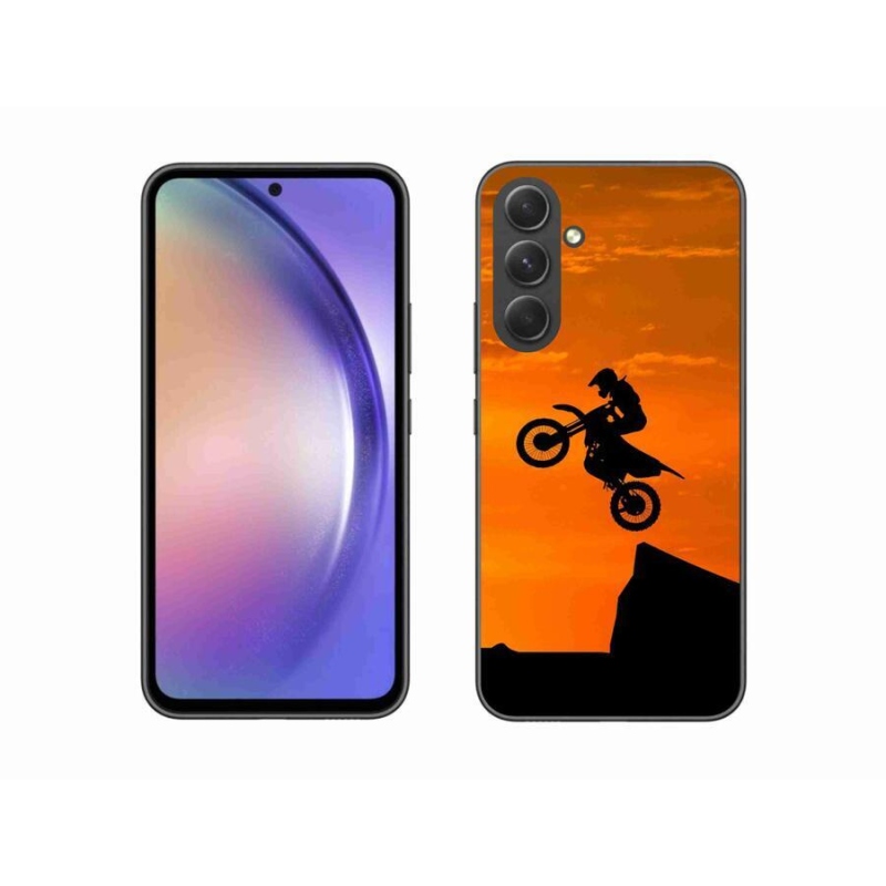 Zselés borítás mmCase Samsung Galaxy A54 5G - motocross