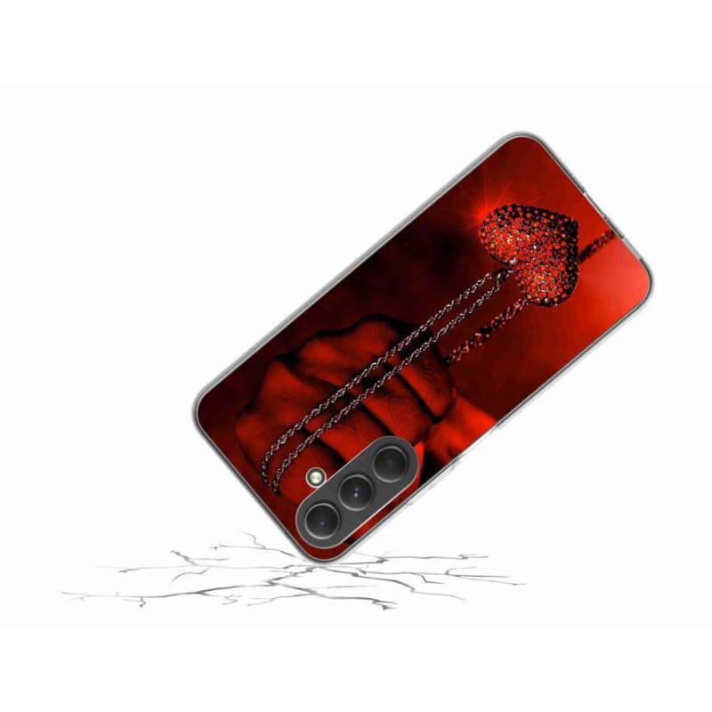 Gél borítás mmCase Samsung Galaxy A54 5G - nyaklánc