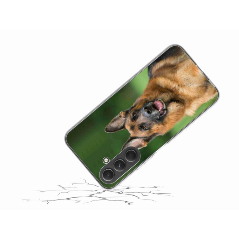 Gél borítás mmCase Samsung Galaxy A54 5G - Német juhászkutya számára