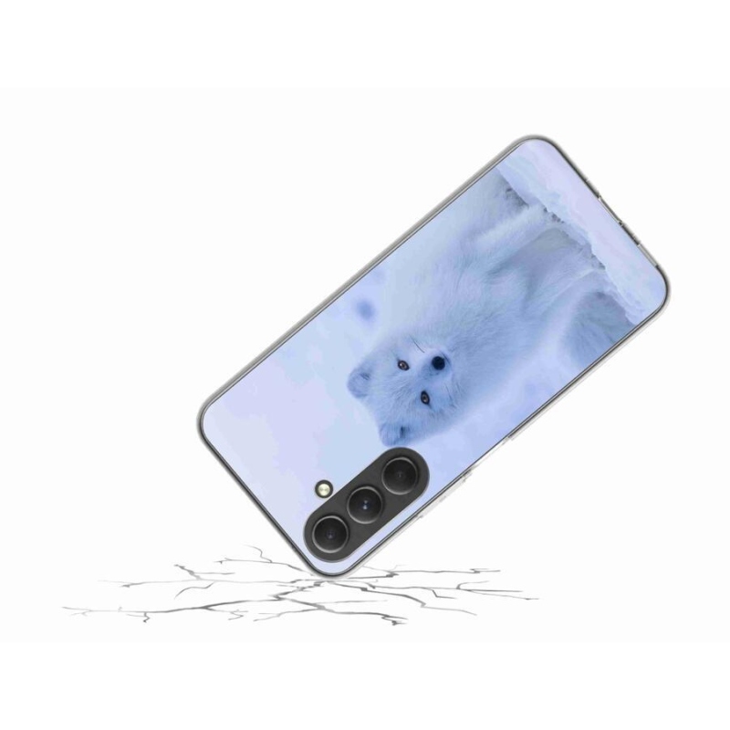 Zselés borítás mmCase Samsung Galaxy A54 5G - polár róka