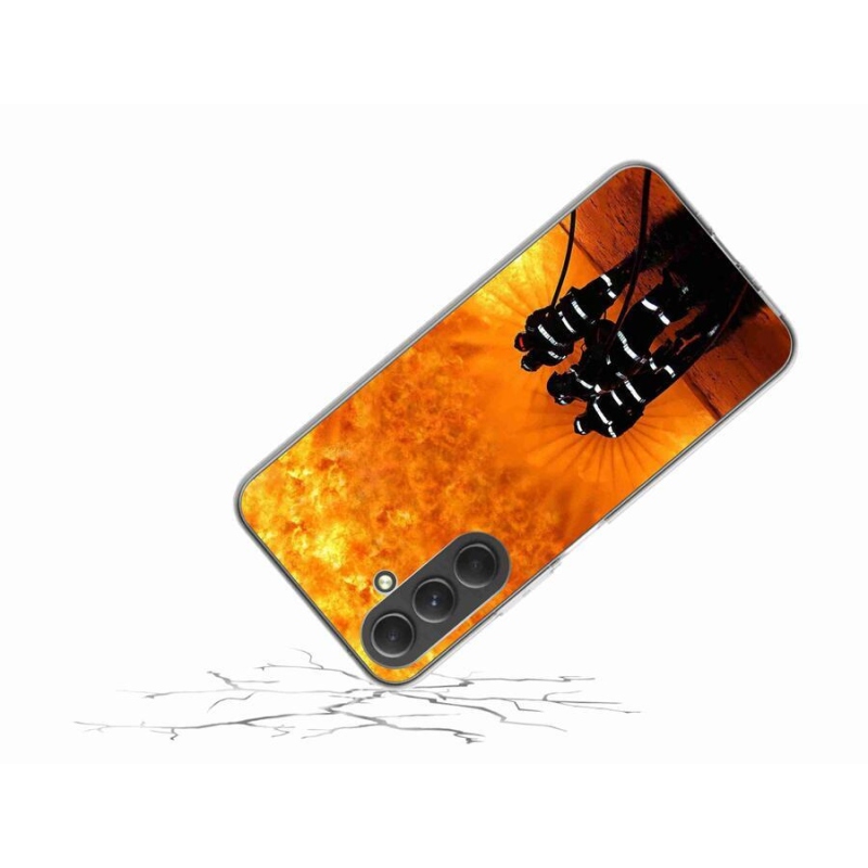 Zselés borítás mmCase Samsung Galaxy A54 5G - tűz