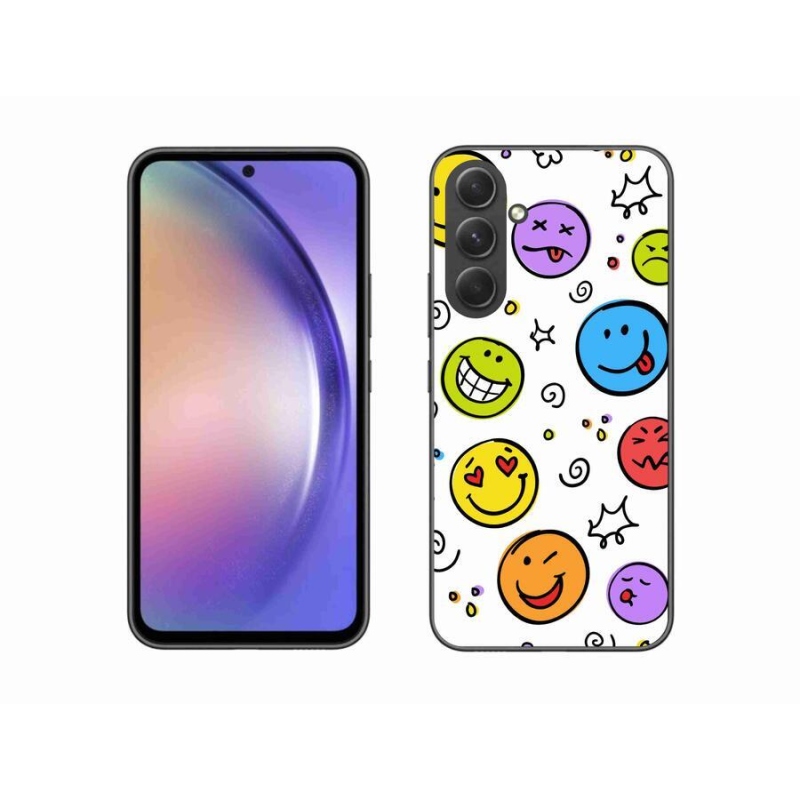 Zselés borítás mmCase Samsung Galaxy A54 5G - smiley-khoz