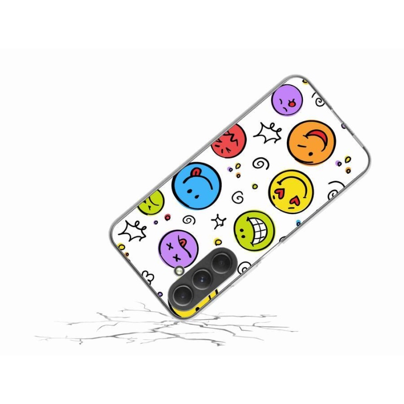 Zselés borítás mmCase Samsung Galaxy A54 5G - smiley-khoz