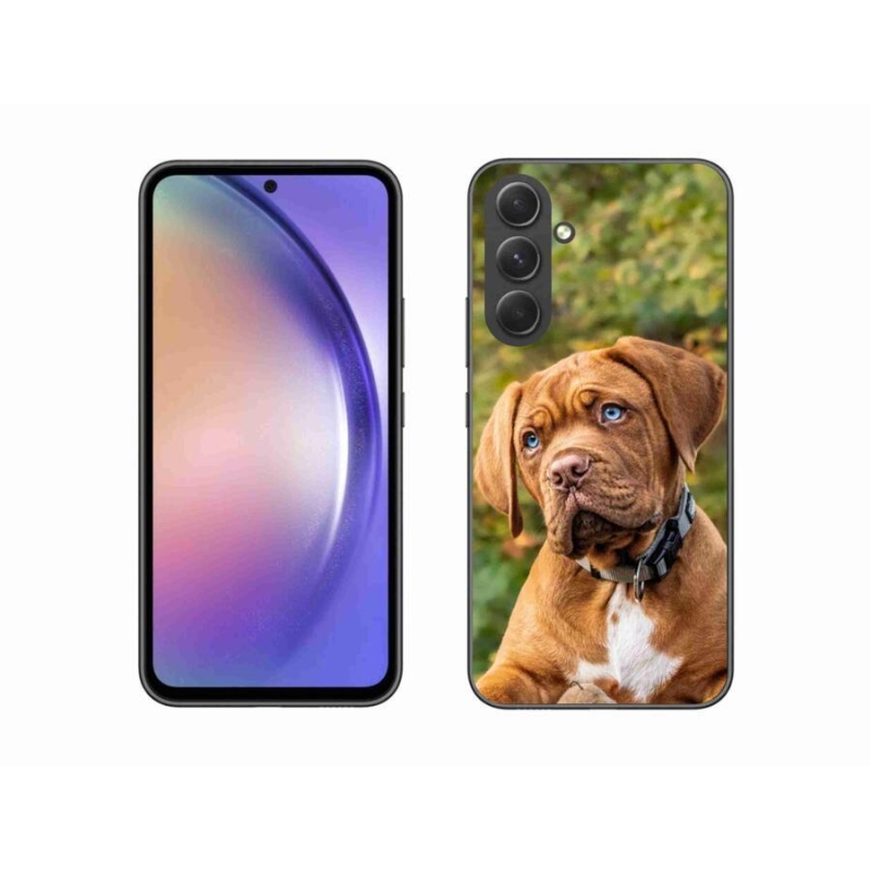 Zselés borítás mmCase Samsung Galaxy A54 5G - kölyökkutyakékhez